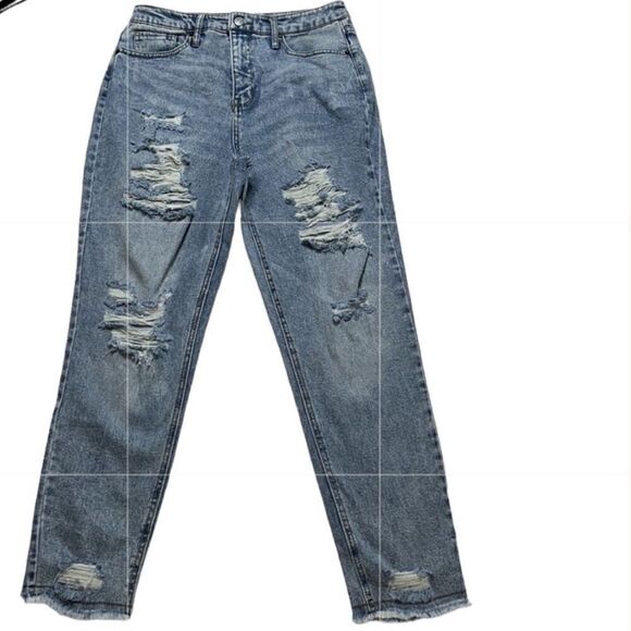 Women's Bundle of Three Brown & Blue Pants(Size 8) - Picture 8 of 9